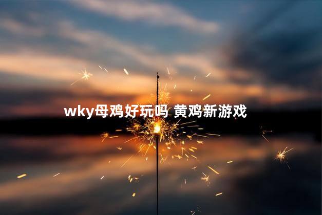 wky母鸡好玩吗 黄鸡新游戏